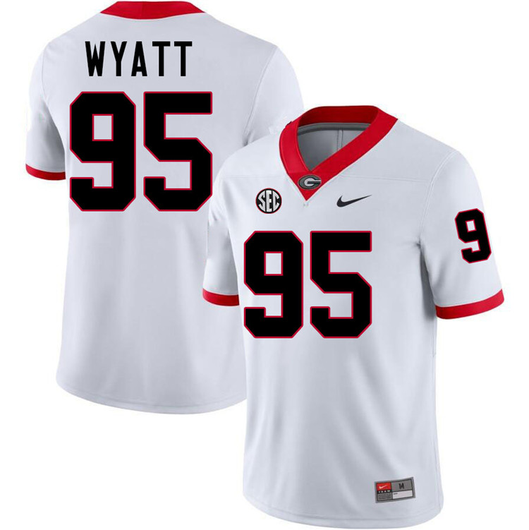 Devonte Wyatt Georgia Jersey,University Of Georgia Bulldogs Football Jersey,Uniforms,Gears-White